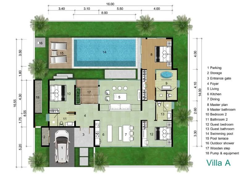 Trichada Villas : ทีชฎาวิลล่า, ภูเก็ต, ซอย ป่าสัก 4/1, เชิงทะเล, ถลาง, ภูเก็ต, 196 ตร.ม., วิลล่า ขาย, โดย Prakaipeth Meechoosarn, 500447560 - DDproperty.com