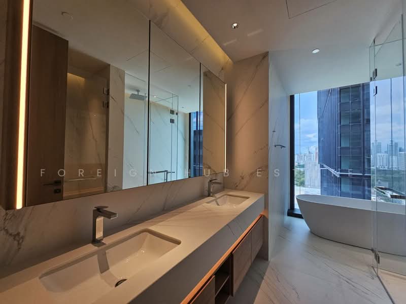 EI8HTEEN SEVEN - One Bangkok, Bangkok, 187 Witthayu Road, Lumphini, Pathum Wan, Bangkok, 2 Bedrooms, 157 sqm, Condo For Rent, by Foreign Hub Estate, 500447779 - DDproperty.com