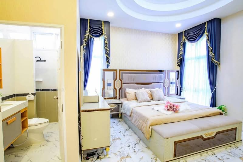 Baan Benjawan Nong Pla Lai, Chon Buri (Pattaya), Nong Pla Lai, Bang Lamung (Pattaya), Chon Buri (Pattaya), 3 Bedrooms, 125 sqm, Townhouse For Rent, by Praveen Peter, 500447922 - DDproperty.com
