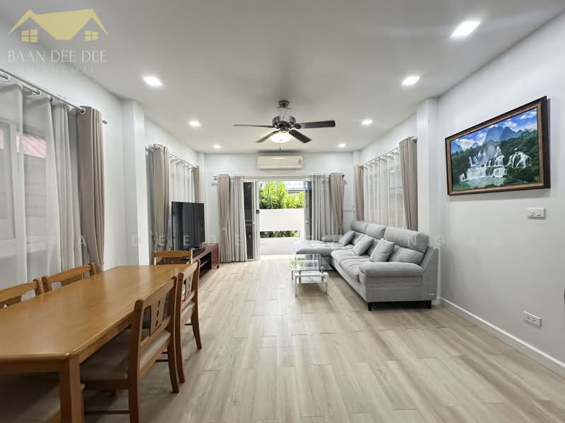 A house for rent near Big C Mae Hia, Chiang Mai Rental Price: 20,000 THB/month Property ID: No.9H488, Chiang Mai, San Phak Wan, Hang Dong, Chiang Mai, 3 Bedrooms, 150 sqm, Single Detached House For Rent, by Baandeedee Chiangmai, 500448006 - DDproperty.com