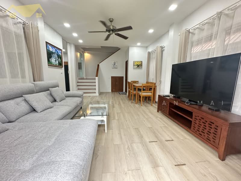 A house for rent near Big C Mae Hia, Chiang Mai Rental Price: 20,000 THB/month Property ID: No.9H488, Chiang Mai, San Phak Wan, Hang Dong, Chiang Mai, 3 Bedrooms, 150 sqm, Single Detached House For Rent, by Baandeedee Chiangmai, 500448006 - DDproperty.com