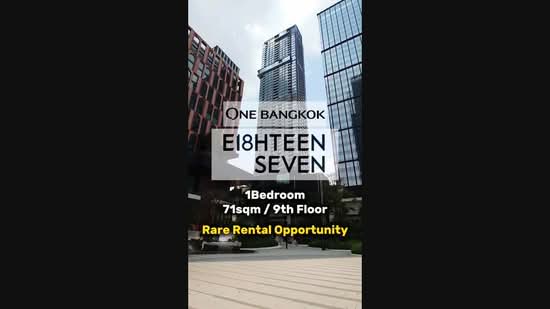One Bangkok, Bangkok, Wireless Road (Witthayu), Lumphini, Pathum Wan, Bangkok, 1 Bedroom, 71 sqm, Condo For Rent, by Yoshida Co., Ltd., 500448203 - DDproperty.com