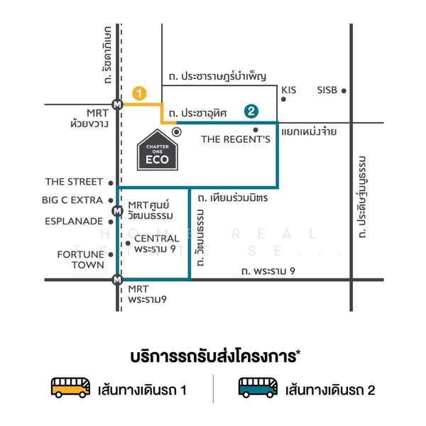 Chapter One ECO Ratchada-Huaikwang : แชปเตอร์ วัน อีโค รัชดา - ห้วยขวาง, กรุงเทพ, ถนนประชาอุทิศ, ห้วยขวาง, กรุงเทพ, 23 ตร.ม., คอนโด ขาย, โดย HOME Real Estate Service, 500448339 - DDproperty.com