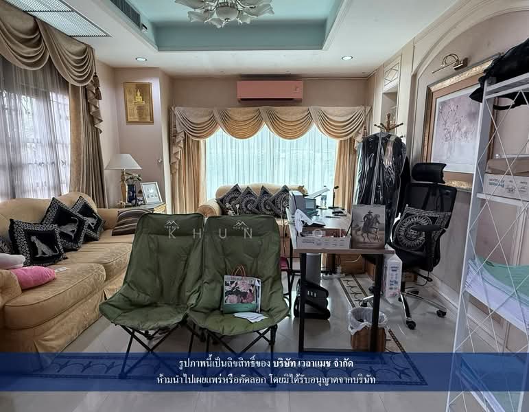 บ้านเดี่ยว 80 ตร.วา ถนนวัชรพล ใกล้รามอินทรา บ้านหลังใหญ่ บรรยากาศเงียบสงบ เหมาะกับครอบครัว, Bangkok, Tha Rang, Bang Khen, Bangkok, 3 Bedrooms, 300 sqm, Single Detached House For Sale, by Khun Pol, 500448485 - DDproperty.com