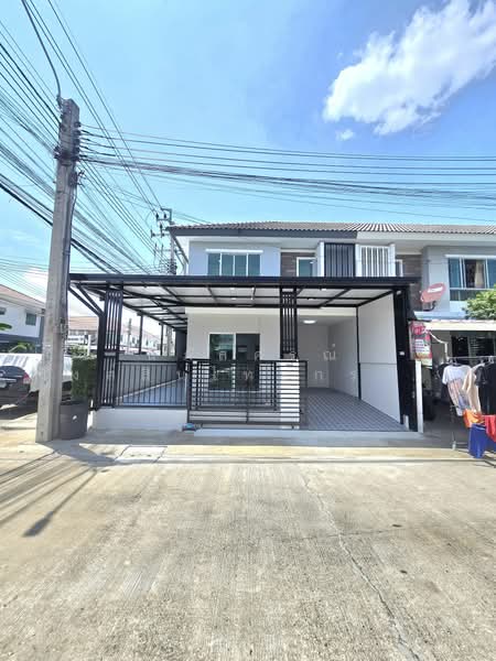 Pruksa Ville 55 Wongwaen-Ramintra, Bangkok, Soi Surao Khlong Nueng 13, Bang Chun, Khlong Sam Wa, Bangkok, 3 Bedrooms, 96 sqm, Townhouse For Sale, by นภัสศรณ์ วงศ์สินไทยกร (นันท์), 500448537 - DDproperty.com