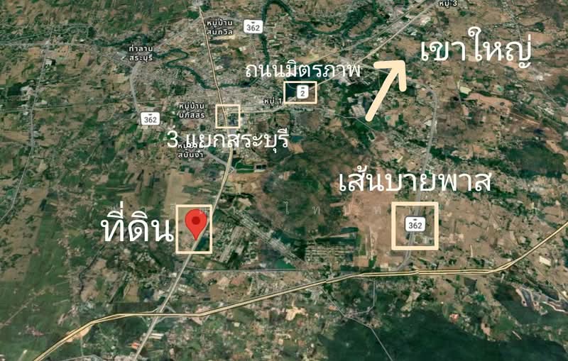 Land for sale in Saraburi city, 35-0-62 rai, on Phahonyothin Road, Saraburi, พหลโยธิน, Nong Yao, Muang Saraburi, Saraburi, , 56,248 sqm, Land For Sale, by Fareeda Thaipatan, 500448554 - DDproperty.com