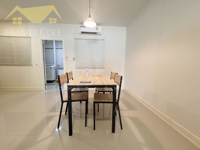 Townhome for rent near Big C Don Chan, Chiang Mai Rental Price: 15,000 THB / month No.7H122, Chiang Mai, Tha Sa La, Muang Chiang Mai, Chiang Mai, 3 Bedrooms, 110 sqm, Townhouse For Rent, by Baandeedee Chiangmai, 500448717 - DDproperty.com