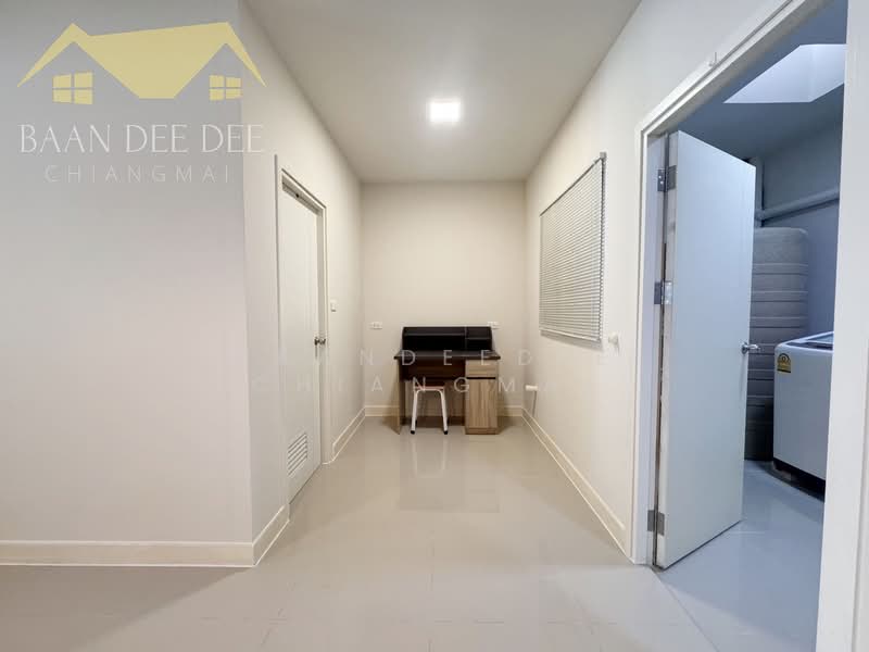 Townhome for rent near Big C Don Chan, Chiang Mai Rental Price: 15,000 THB / month No.7H122, Chiang Mai, Tha Sa La, Muang Chiang Mai, Chiang Mai, 3 Bedrooms, 110 sqm, Townhouse For Rent, by Baandeedee Chiangmai, 500448717 - DDproperty.com