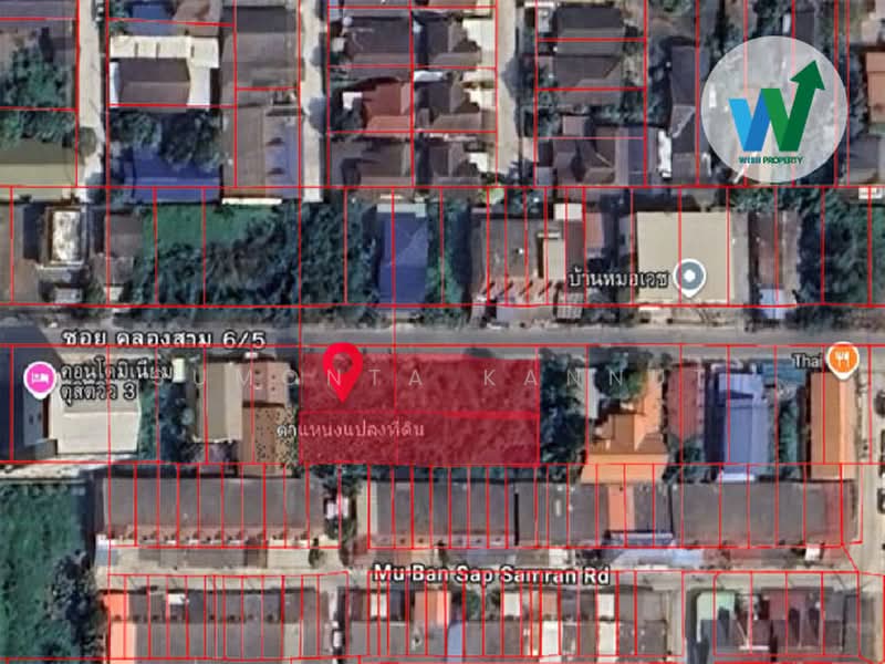 คลองสาม ปทุม, Pathum Thani, Khlong Sam, Khlong Luang, Pathum Thani, , 1,440 sqm, Land For Sale, by Sumonta Kannut, 500448721 - DDproperty.com