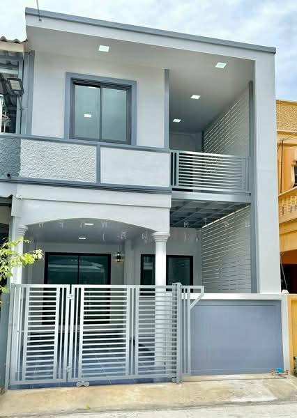 Santhat Thanee 2, Nonthaburi, Tha-Sai, Muang Nonthaburi, Nonthaburi, 3 Bedrooms, 80 sqm, Townhouse For Sale, by สรภพ ยอดไชย (สีฝุ่น), 500449062 - DDproperty.com
