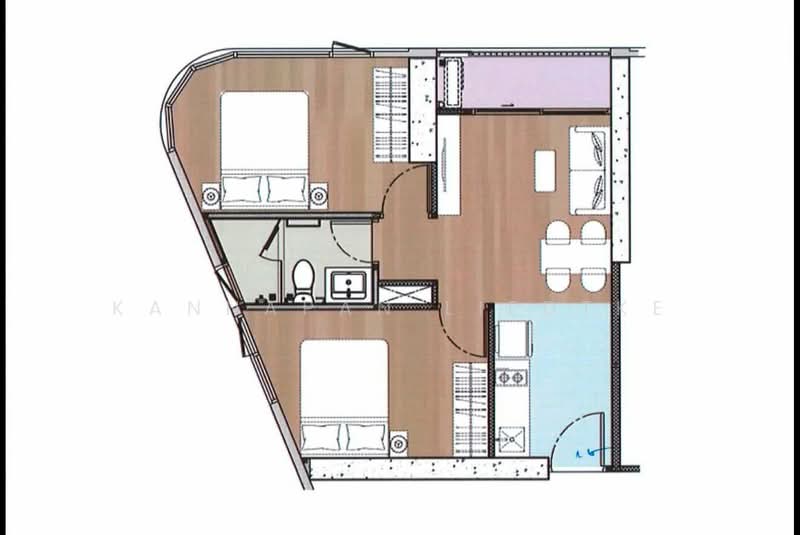 Skyrise Avenue Sukhumvit 64 : สกายไลน์ อเวนิว สุขุมวิท 64, กรุงเทพ, 3 ถนนสุขุมวิท 64, บางจาก, พระโขนง, กรุงเทพ, 45 ตร.ม., คอนโด ให้เช่า, โดย Kannapan Liedtke, 500449161 - DDproperty.com