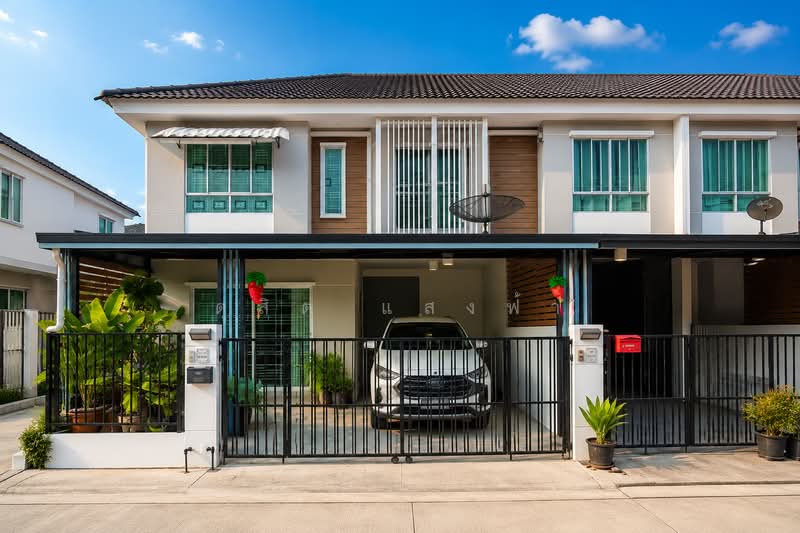 ให้เช่าทาวน์โฮม ม.พฤกษาวิลล์ 86/1 บ่อวิน ศรีราชา, Chon Buri (Pattaya), Bo Win, Si Racha, Chon Buri (Pattaya), 3 Bedrooms, 80 sqm, Townhouse For Rent, by Dusit Saengfa, 500449188 - DDproperty.com