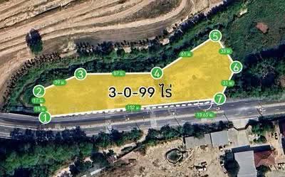 ขาย - ที่ดิน ห้วยใหญ่ 3-0-99 ไร่ ผังส้ม ทำเลศักยภาพ, ชลบุรี