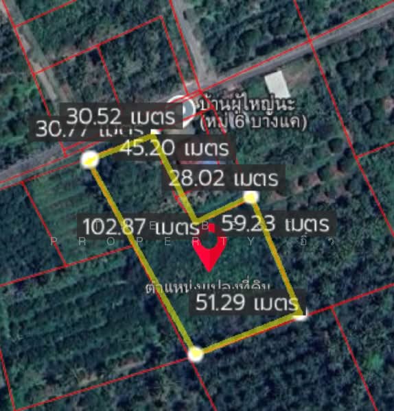 ที่ดินอัมพวา สมุทรสงคราม, Samut Songkhram, Bang Khae, Amphawa, Samut Songkhram, , 4,888 sqm, Land For Sale, by The Best Property อิ๋ว, 500449390 - DDproperty.com