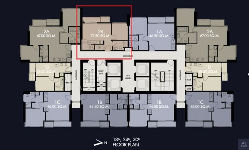 PYNE by Sansiri, Bangkok, Prayatai Road, Thanon Phetchaburi, Ratchathewi, Bangkok, 2 Bedrooms, 80 sqm, Condo For Sale, by Jirayu Bigdata, 500449540 - DDproperty.com