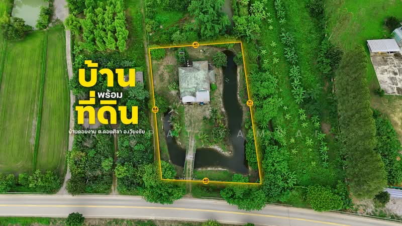 บ้านพร้อมที่ดิน 1-3-50 ไร่ เวียงชัย, เชียงราย, 1306, ดอนศิลา, เวียงชัย, เชียงราย, 200 ตร.ม., บ้านเดี่ยว ขาย, โดย Tanapat Yamsai, 500449745 - DDproperty.com