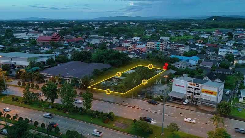ที่ดินติดถนนพหลโยธิน ตรงข้ามกรีนพาร์ค ต.รอบเวียง, เชียงราย, พหลโยธิน, รอบเวียง, เมืองเชียงราย, เชียงราย, 1,868 ตร.ม., ที่ดิน ขาย, โดย Tanapat Yamsai, 500449755 - DDproperty.com