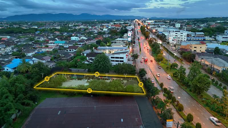ที่ดินติดถนนพหลโยธิน ตรงข้ามกรีนพาร์ค ต.รอบเวียง, เชียงราย, พหลโยธิน, รอบเวียง, เมืองเชียงราย, เชียงราย, 1,868 ตร.ม., ที่ดิน ขาย, โดย Tanapat Yamsai, 500449755 - DDproperty.com