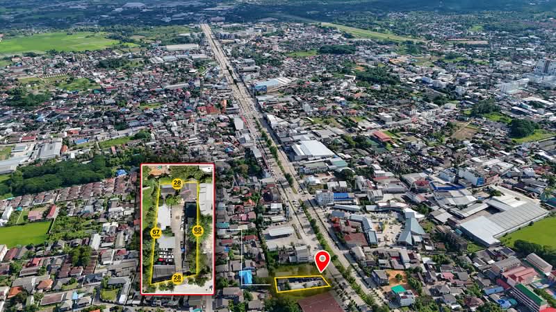 ที่ดินติดถนนพหลโยธิน ตรงข้ามกรีนพาร์ค ต.รอบเวียง, เชียงราย, พหลโยธิน, รอบเวียง, เมืองเชียงราย, เชียงราย, 1,868 ตร.ม., ที่ดิน ขาย, โดย Tanapat Yamsai, 500449755 - DDproperty.com