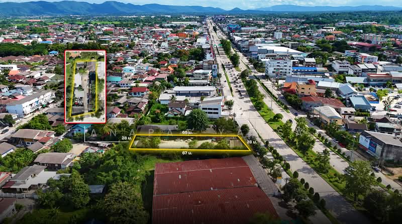 ที่ดินติดถนนพหลโยธิน ตรงข้ามกรีนพาร์ค ต.รอบเวียง, เชียงราย, พหลโยธิน, รอบเวียง, เมืองเชียงราย, เชียงราย, 1,868 ตร.ม., ที่ดิน ขาย, โดย Tanapat Yamsai, 500449755 - DDproperty.com