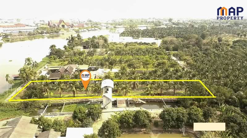 ที่ดินริมแม่น้ำท่าจีน, สมุทรสาคร, ท่าไม้, กระทุ่มแบน, สมุทรสาคร, 1,080 ตร.ม., ที่ดิน ขาย, โดย Anumas Hangkul, 500450016 - DDproperty.com