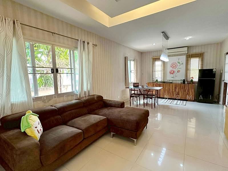 A house for rent near Meechok Plaza, Chiang Mai Rental Price: 18,000 THB/month Property ID: No.5H651, Chiang Mai, Nong Chom, San Sai, Chiang Mai, 2 Bedrooms, 150 sqm, Single Detached House For Rent, by Baandeedee Chiangmai, 500450599 - DDproperty.com