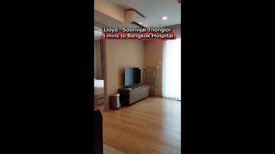 Lloyd Soonvijai-Thonglor, Bangkok, Soi Phetchaburi 47, Phetchaburi Road, Bang Kapi, Huai Khwang, Bangkok, 1 Bedroom, 30 sqm, Condo For Rent, by Laksika Keeratikorsri, 500450904 - DDproperty.com
