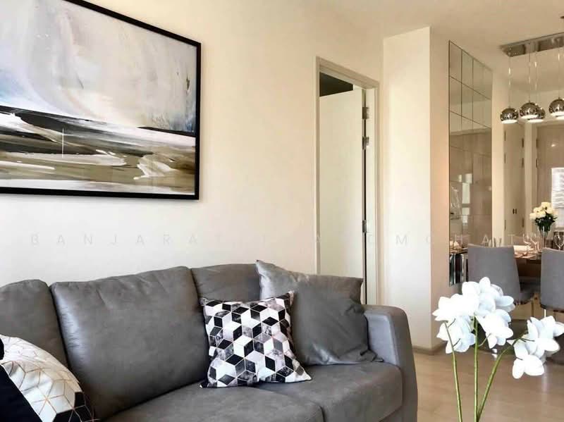 Life Asoke, Bangkok, Asoke-Dindang Road, Bang Kapi, Huai Khwang, Bangkok, 2 Bedrooms, 55 sqm, Condo For Rent, by Banjarat Thanomchat, 500451328 - DDproperty.com