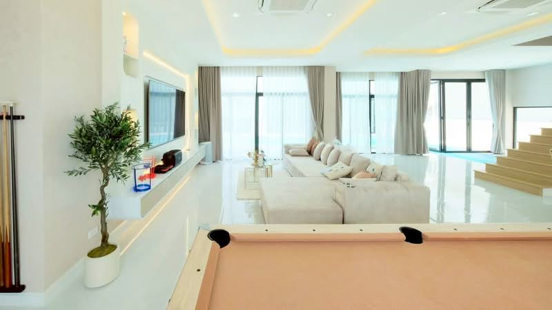 CHERN MAR Luxury Pool Villa Bang Saray, Chon Buri (Pattaya), Bang Sa-re, Sattahip, Chon Buri (Pattaya), 5 Bedrooms, 550 sqm, Villa For Sale, by Chanya Rojana, 500451524 - DDproperty.com