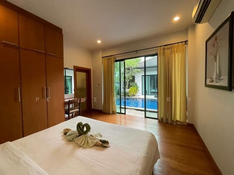 2R1140 Pool villa for rent 3 bedroom 3 bathroom 120,000/month at cherngtalay have fully furnished, Phuket, Choeng Thale, Thalang, Phuket, 3 Bedrooms, 448 sqm, Villa For Rent, by PK LIFE Property, 500451558 - DDproperty.com