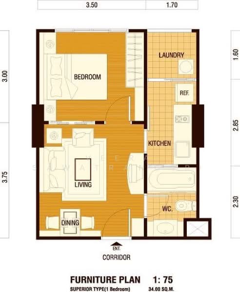 Lumpini Place Ratchada-Thapra, Bangkok, 18 Ratchadaphisek Road, Bukkalo, Thon Buri, Bangkok, 1 Bedroom, 36 sqm, Condo For Sale, by Veera Sawatrangsri, 500451810 - DDproperty.com