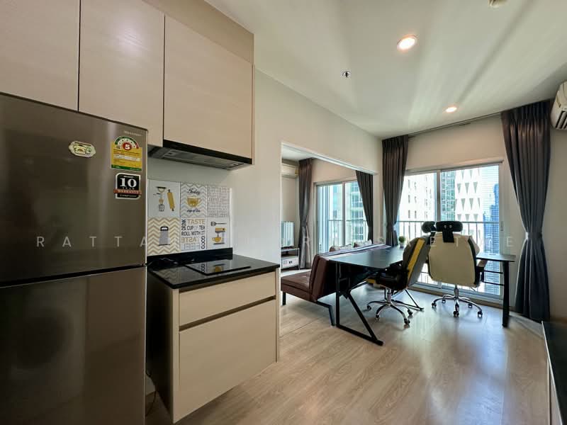 Noble Revolve Ratchada, Bangkok, 38 Ratchadapisek Road, Huai Khwang, Bangkok, 2 Bedrooms, 52 sqm, Condo For Rent, by Rattanathorn Saetae, 500451873 - DDproperty.com