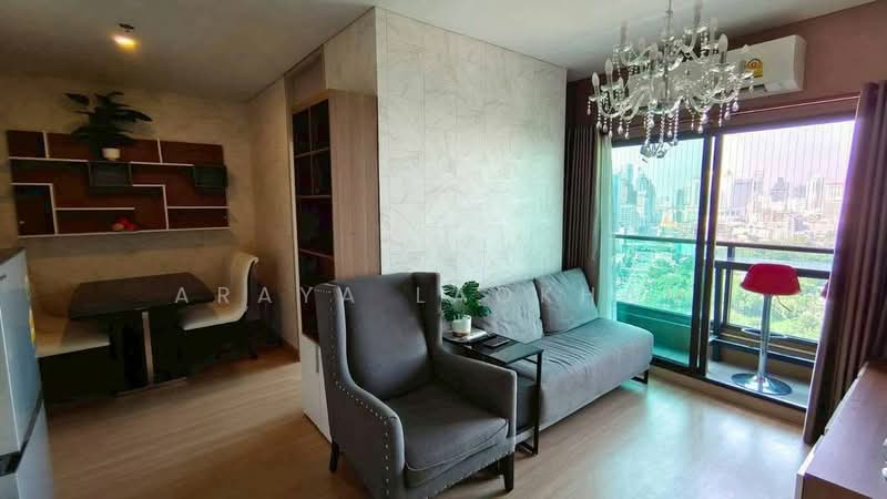 Lumpini Suite Phetchaburi-Makkasan, Bangkok, 1515 Phetchaburi Rd, Makkasan, Ratchathewi, Bangkok, 2 Bedrooms, 41 sqm, Condo For Rent, by Araya Laokham, 500452152 - DDproperty.com
