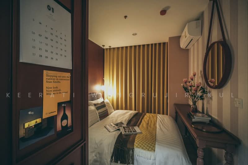 Noble Revolve Ratchada 2, Bangkok, 70 Soi Ratchadaphisek 10, Ratchadaphisek Road, Huai Khwang, Bangkok, 1 Bedroom, 27 sqm, Condo For Rent, by Keerati Wangrujirakul, 500452599 - DDproperty.com