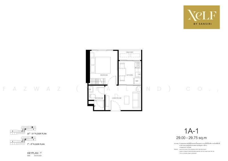 XELF by Sansiri, กรุงเทพ, คลองตัน, คลองเตย, กรุงเทพ, 34 ตร.ม., คอนโด ขาย, โดย Fazwaz (Thailand) Co., Ltd., 500453073 - DDproperty.com