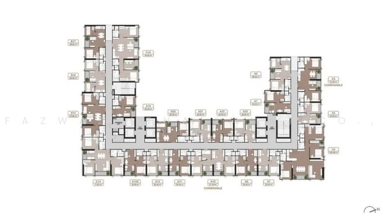 NUE Epic Asoke-Rama 9, Bangkok, Rama 9 Road, Huai Khwang, Huai Khwang, Bangkok, Studio, 26 sqm, Condo For Sale, by Fazwaz (Thailand) Co., Ltd., 500453280 - DDproperty.com