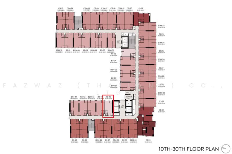 Aspire Sukhumvit-Rama 4, Bangkok, 4404 Rama 4 Road, Phra Kanong, Khlong Toei, Bangkok, Studio, 24 sqm, Condo For Sale, by Fazwaz (Thailand) Co., Ltd., 500453706 - DDproperty.com