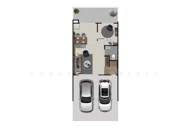 Siri Place Ratchapruek 345, Pathum Thani, Parallel national highway no. 345, Bang Khu Wat, Muang Pathum Thani, Pathum Thani, 3 Bedrooms, 133 sqm, Townhouse For Sale, by Connex Property, 500453960 - DDproperty.com