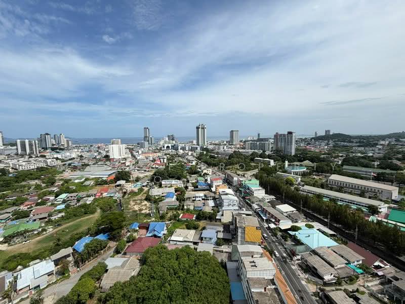 Plus Condo Sriracha, Chon Buri (Pattaya), Sriracha-Nongyaibu Road, Surasak, Si Racha, Chon Buri (Pattaya), 1 Bedroom, 34 sqm, Condo For Rent, by A House Property Co.,Ltd., 500454089 - DDproperty.com