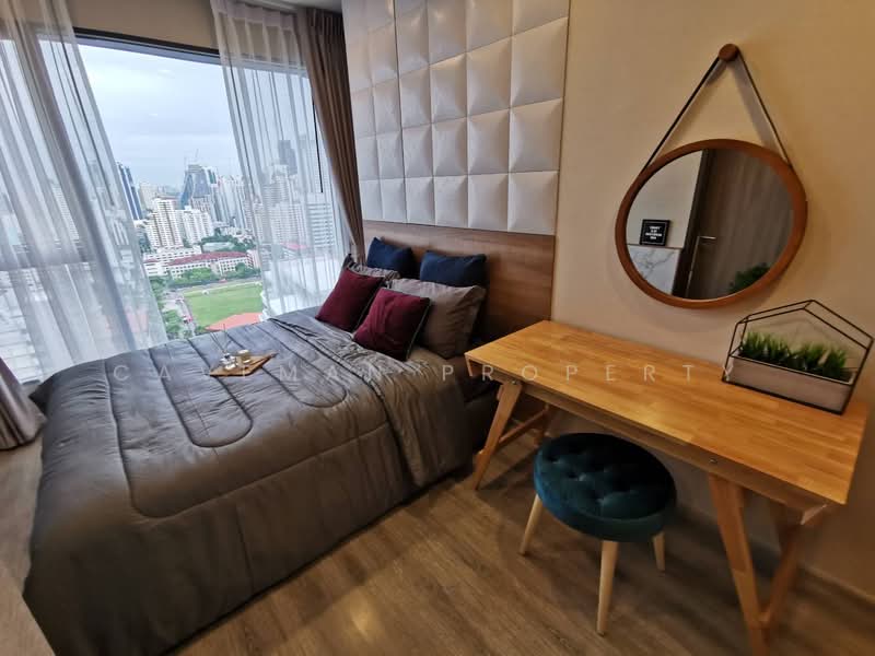 IDEO Mobi Asoke, Bangkok, New Petchaburi Road, Bang Kapi, Huai Khwang, Bangkok, 1 Bedroom, 34 sqm, Condo For Rent, by Caveman Property, 500454360 - DDproperty.com