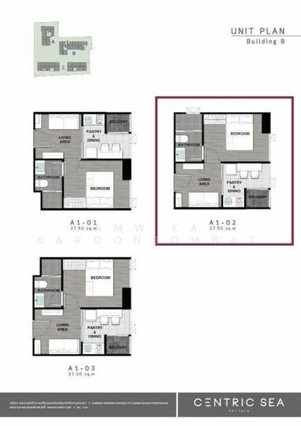 Centric Sea, Chon Buri (Pattaya), 268 Pattaya 2 Road, Na Kloe, Bang Lamung (Pattaya), Chon Buri (Pattaya), 1 Bedroom, 28 sqm, Condo For Sale, by Amwika Karoonsombat, 500454579 - DDproperty.com