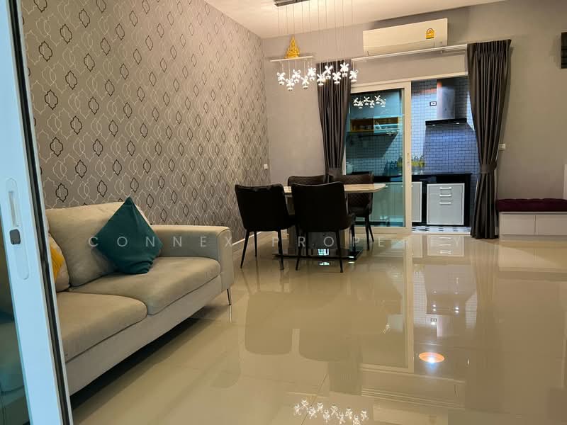 Gusto Town Home Wongwaen-Rama 5 : กัสโต้ ทาวน์โฮม วงแหวน-พระราม 5, นนทบุรี, ถนนวัดปรางค์หลวง, บางม่วง, บางใหญ่, นนทบุรี, 85 ตร.ม., ทาวน์เฮ้าส์ ขาย, โดย Connex Property, 500454752 - DDproperty.com