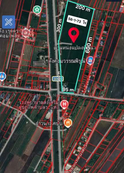 PTE006 ที่ดินปทุมธานี ลาดหลุมแก้ว, Pathum Thani, ปท. 3020, Ra Haeng, Lat Lum Kaeo, Pathum Thani, , 90,292 sqm, Land For Sale, by Khun Sasi, 500454902 - DDproperty.com
