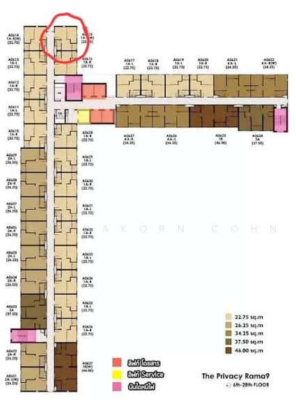 The Privacy Rama 9, Bangkok, 1400 Ramkhamhaeng Road, Suan Luang, Bangkok, 1 Bedroom, 23 sqm, Condo For Sale, by Jesadakorn Cohn, 500454904 - DDproperty.com