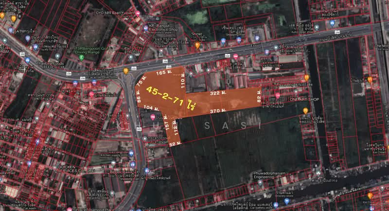 PTE003_ที่ดินถนนรังสิต-ปทุมธานี, ปทุมธานี, รังสิต-ปทุมธานี(ถนนสาย346)ขาออกจากรังสิตไปแยกบางพูน, บางพูน, เมืองปทุมธานี, ปทุมธานี, 73,084 ตร.ม., ที่ดิน ขาย, โดย Khun Sasi, 500454969 - DDproperty.com