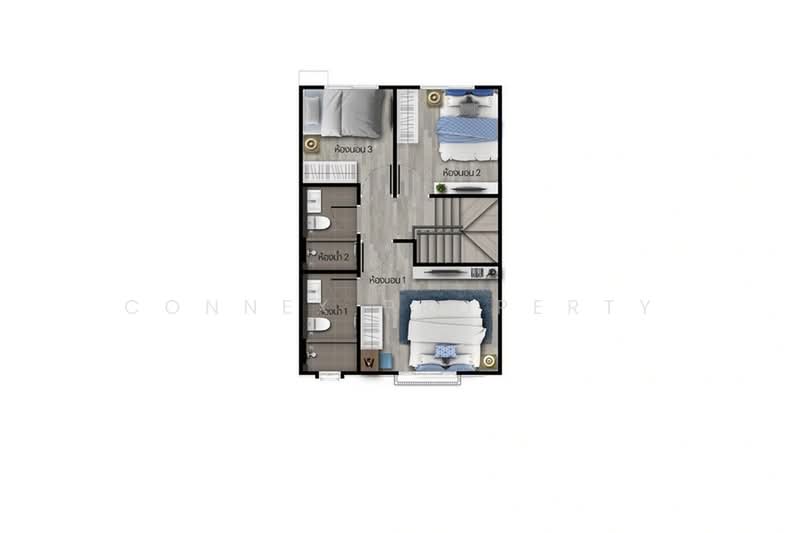 Anasiri Srinakarin-Phraeksa, Samut Prakan, Bang Mueng, Muang Samut Prakarn, Samut Prakan, 3 Bedrooms, 118 sqm, Townhouse For Sale, by Connex Property, 500455236 - DDproperty.com