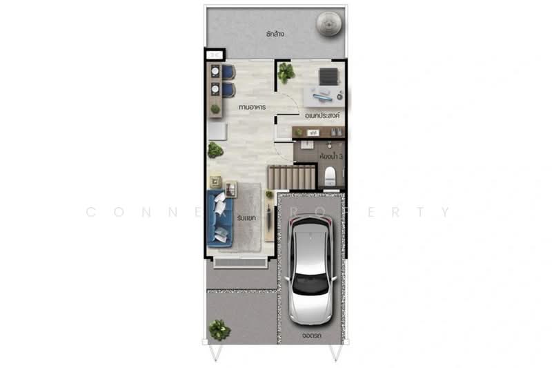 Anasiri Srinakarin-Phraeksa, Samut Prakan, Bang Mueng, Muang Samut Prakarn, Samut Prakan, 2 Bedrooms, 99 sqm, Townhouse For Sale, by Connex Property, 500455248 - DDproperty.com