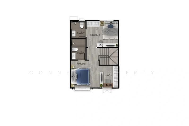 Anasiri Srinakarin-Phraeksa, Samut Prakan, Bang Mueng, Muang Samut Prakarn, Samut Prakan, 2 Bedrooms, 99 sqm, Townhouse For Sale, by Connex Property, 500455248 - DDproperty.com