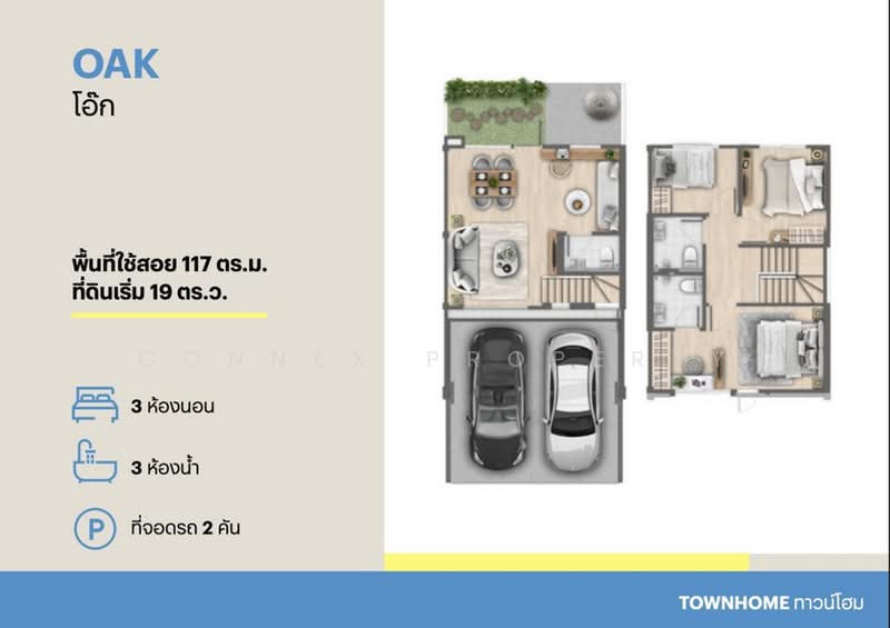 ANASIRI Rama 5 - Sirindhorn (อณาสิริ พระราม 5 – สิรินธร), Nonthaburi, Bang Si Thong, Bang Kruai, Nonthaburi, 3 Bedrooms, 117 sqm, Single Detached House For Sale, by Connex Property, 500455317 - DDproperty.com