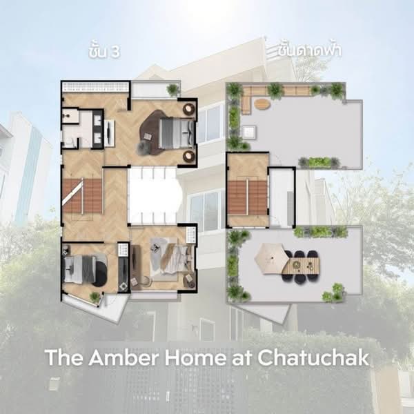 Home office near Mo Chit–Chatuchak, just 300 meters from Vibhavadi Road, Bangkok, , Jom Phon, Chatuchak, Bangkok, 5 Bedrooms, 375 sqm, Single Detached House For Rent, by Connex Property, 500455603 - DDproperty.com